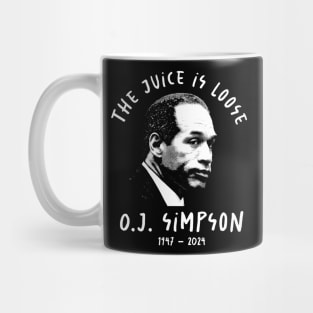 Oj Simpson - the juice is loose Mug